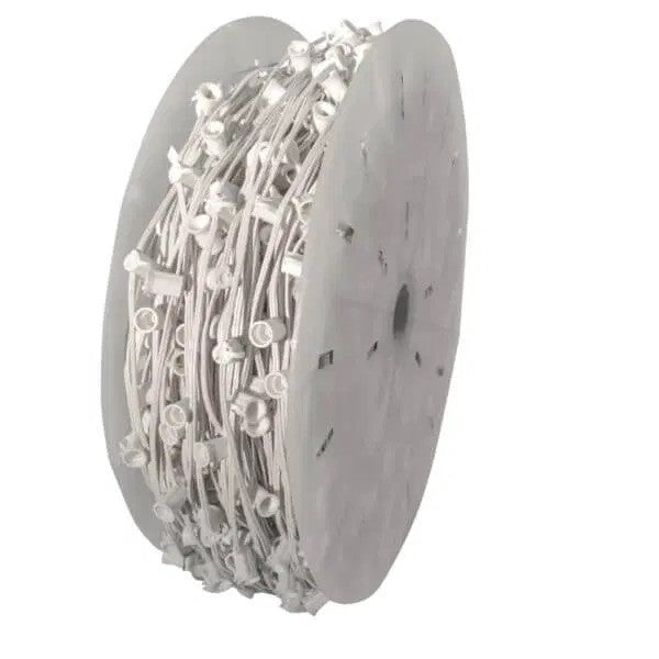 Load image into Gallery viewer, 18 Gauge Bulk Wire C9 Bulb Socket 500' Coil