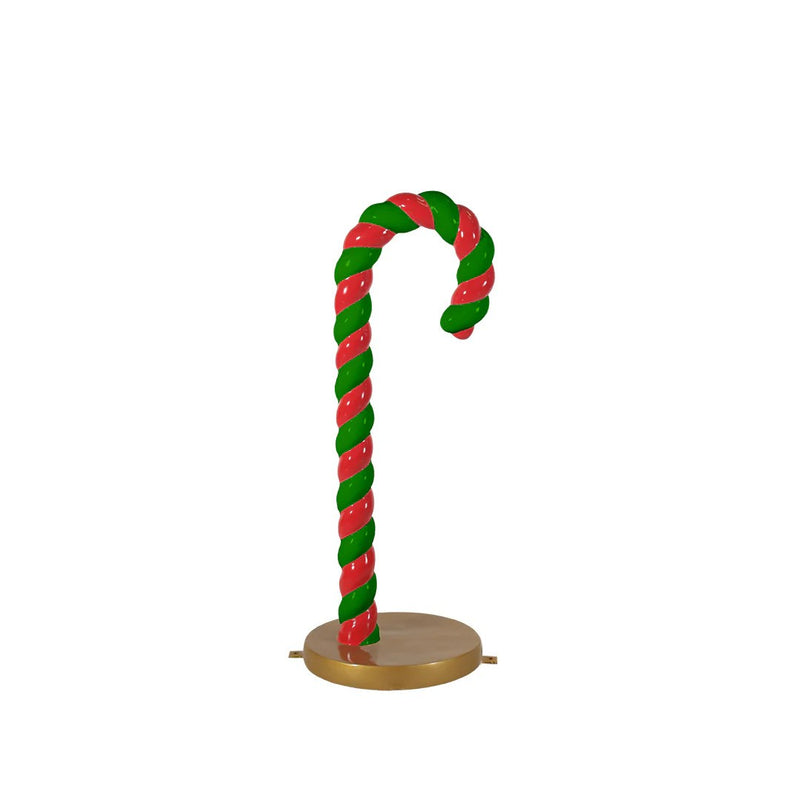 Load image into Gallery viewer, 4' Candy Cane Fiberglass Christmas Decoration
