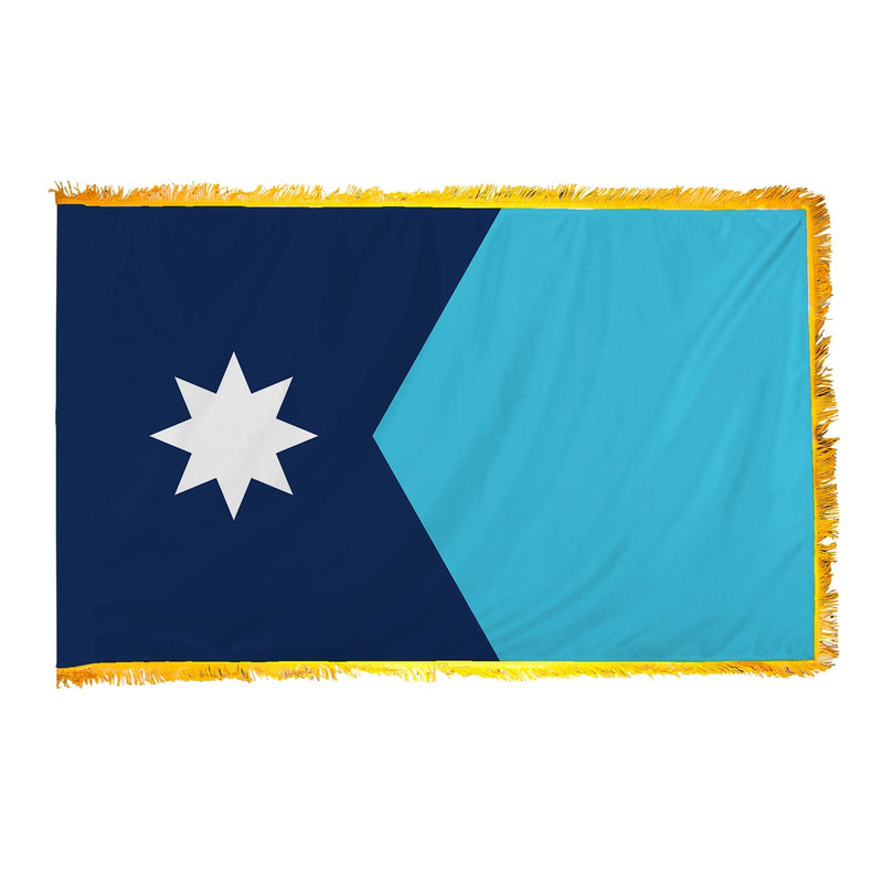 Load image into Gallery viewer, 4' x 6' Pole Hem and Fringe Nylon State Flags