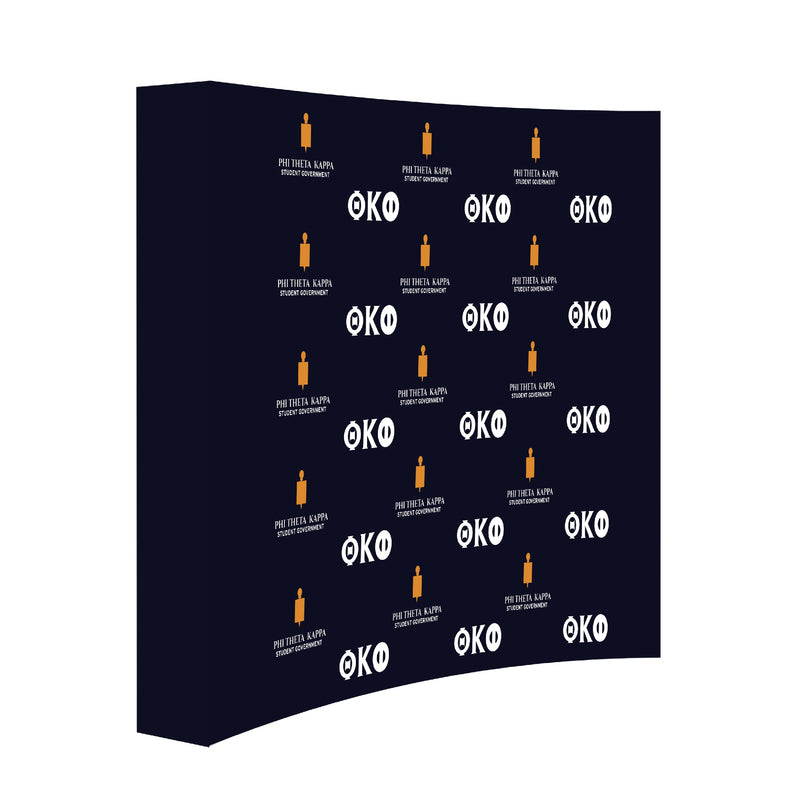 Load image into Gallery viewer, Pop-Up Curved Wall Tension Fabric Banner