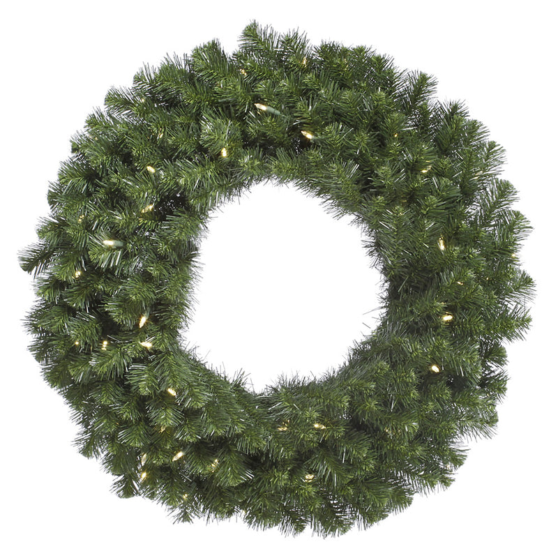 Load image into Gallery viewer, 84" Pre-Lit LED Artificial Commercial Christmas Wreath