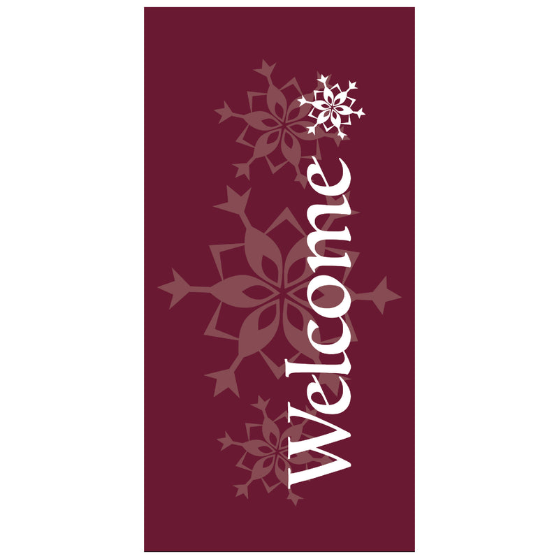 Load image into Gallery viewer, BS700 Christmas Welcome - Pole Banner