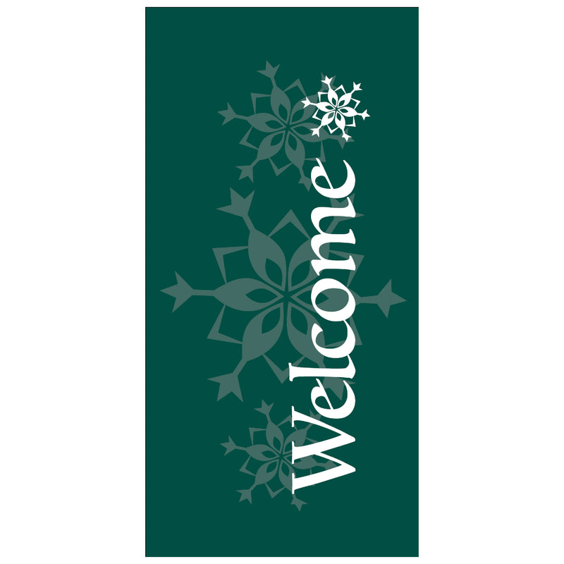 Load image into Gallery viewer, BS700 Christmas Welcome - Pole Banner