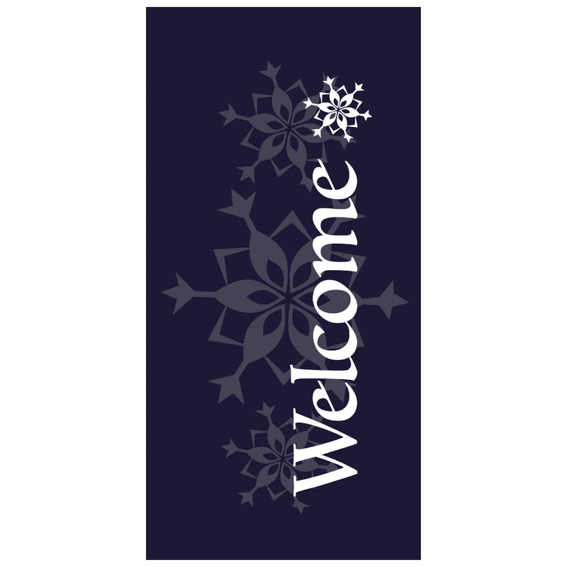 Load image into Gallery viewer, BS700 Christmas Welcome - Pole Banner