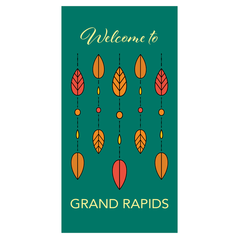 Load image into Gallery viewer, BS707 Happy Autumn - Pole Banner