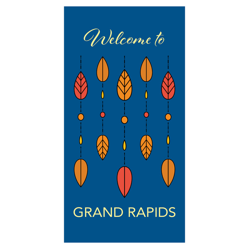 Load image into Gallery viewer, BS707 Happy Autumn - Pole Banner