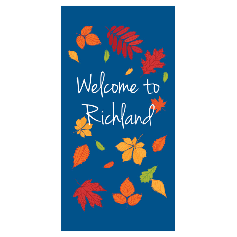 Load image into Gallery viewer, BS708 Autumn Colors - Pole Banner