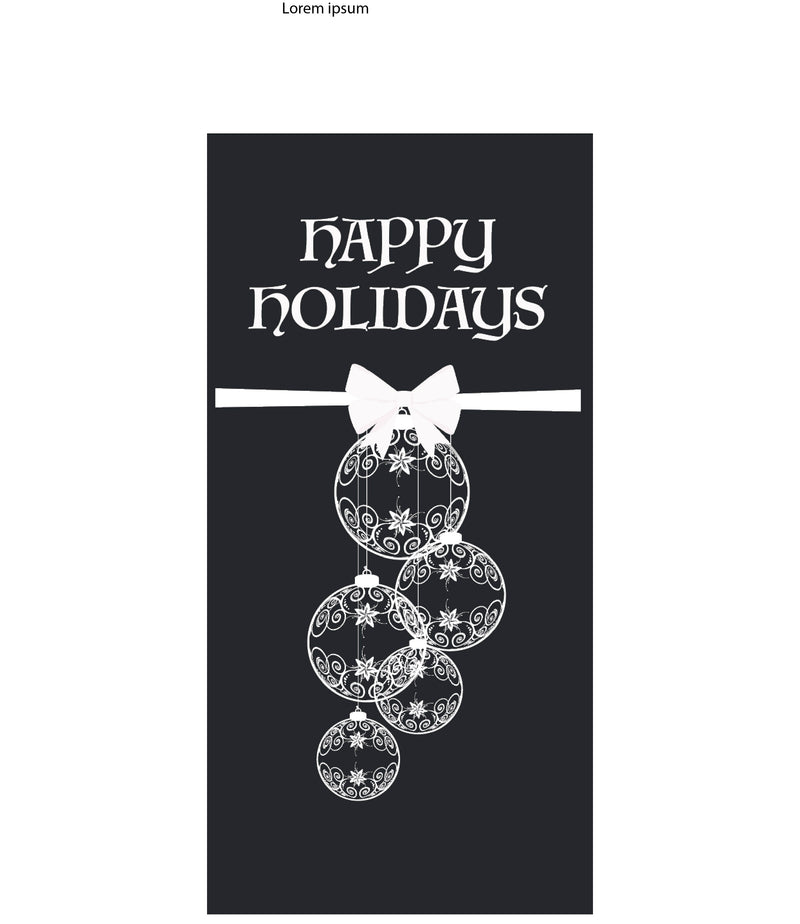 Load image into Gallery viewer, BS711 Delicate Ornaments - Pole Banner