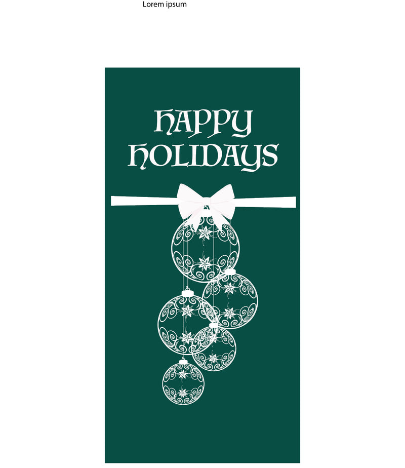 Load image into Gallery viewer, BS711 Delicate Ornaments - Pole Banner