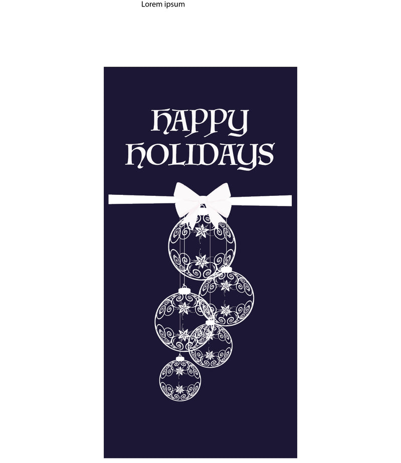 Load image into Gallery viewer, BS711 Delicate Ornaments - Pole Banner