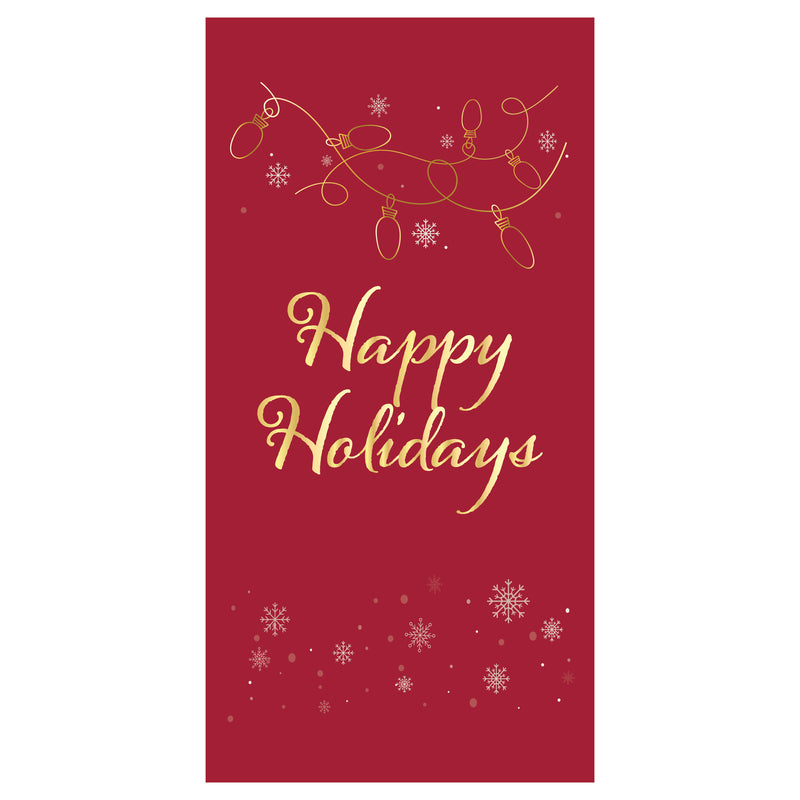 Load image into Gallery viewer, BS715 Golden Holiday - Pole Banner
