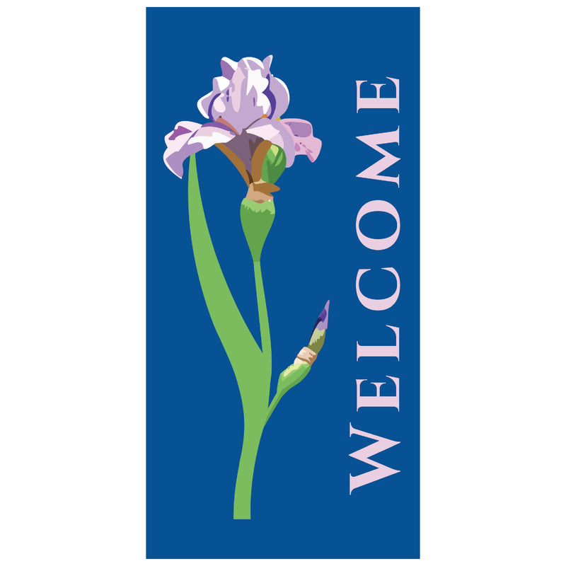 Load image into Gallery viewer, BS720 Iris - Pole Banner