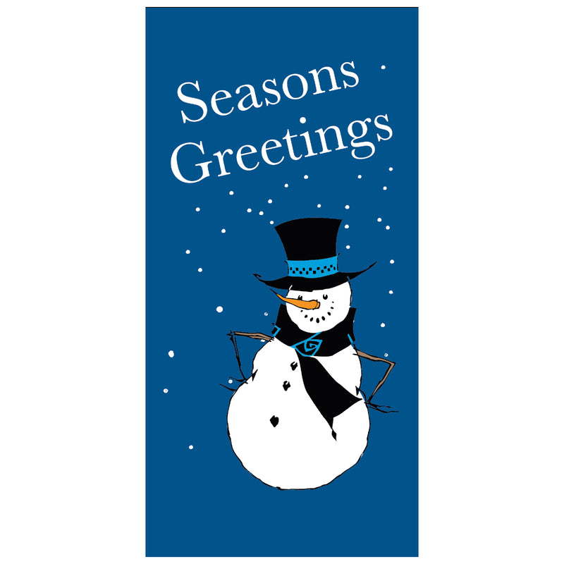 Load image into Gallery viewer, BS722 Snowman - Pole Banner