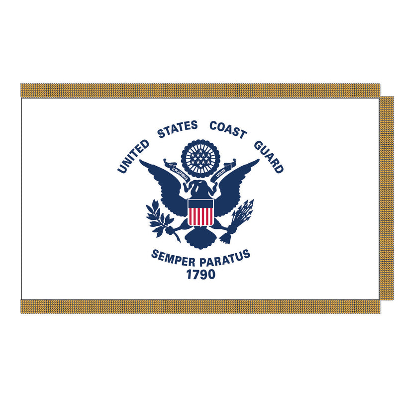 Load image into Gallery viewer, 4' x 6'  Pole Hem and Fringe Nylon Military Flags