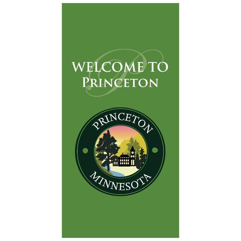 Load image into Gallery viewer, D554 River Town - Pole Banner