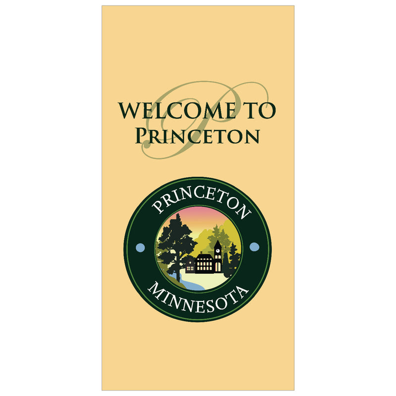 Load image into Gallery viewer, D554 River Town - Pole Banner