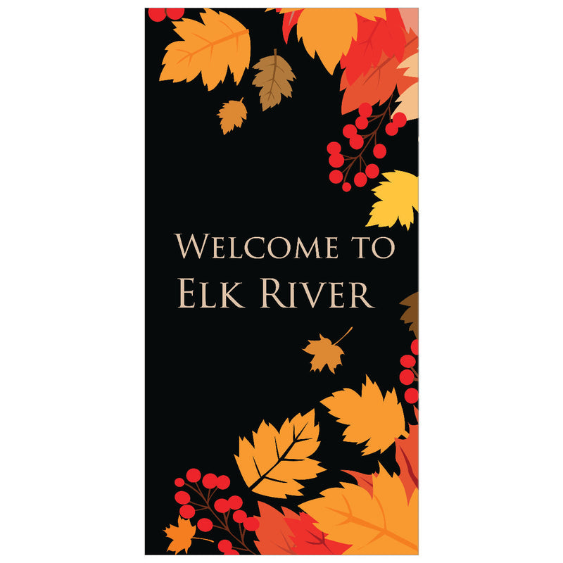 Load image into Gallery viewer, D557 Fall Berries - Pole Banner
