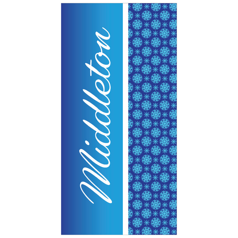 Load image into Gallery viewer, D607 Seasonal Welcome Winter - Pole Banner