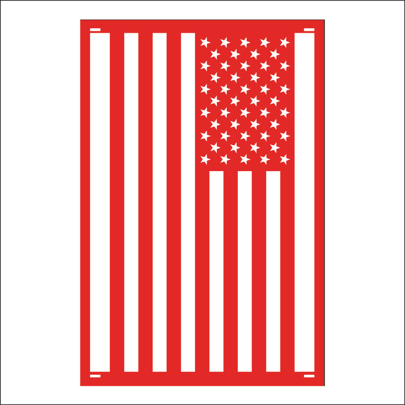 Load image into Gallery viewer, M110 American Flag - Metal Pole Banner