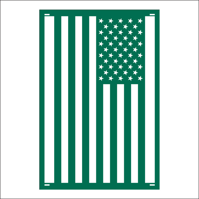 Load image into Gallery viewer, M110 American Flag - Metal Pole Banner
