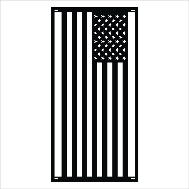 Load image into Gallery viewer, M110 American Flag - Metal Pole Banner