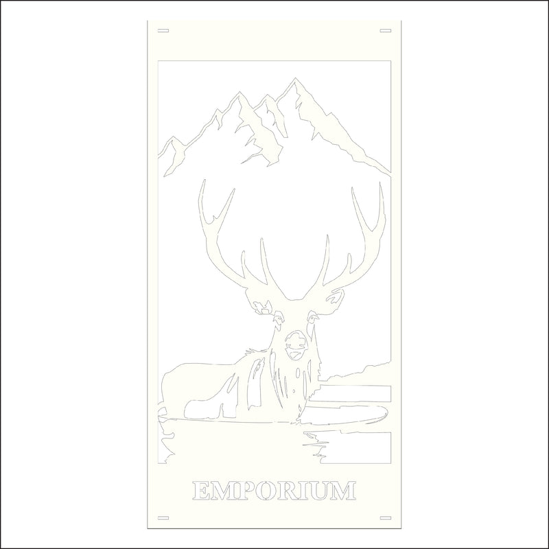 Load image into Gallery viewer, M113 Mountain Wildlife - Metal Pole Banner