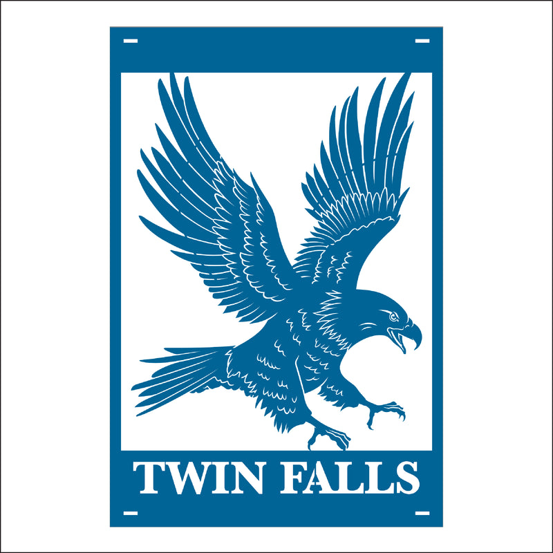 Load image into Gallery viewer, M114 Bald Eagle - Metal Pole Banner