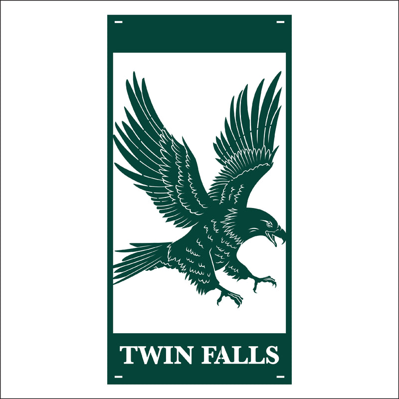 Load image into Gallery viewer, M114 Bald Eagle - Metal Pole Banner