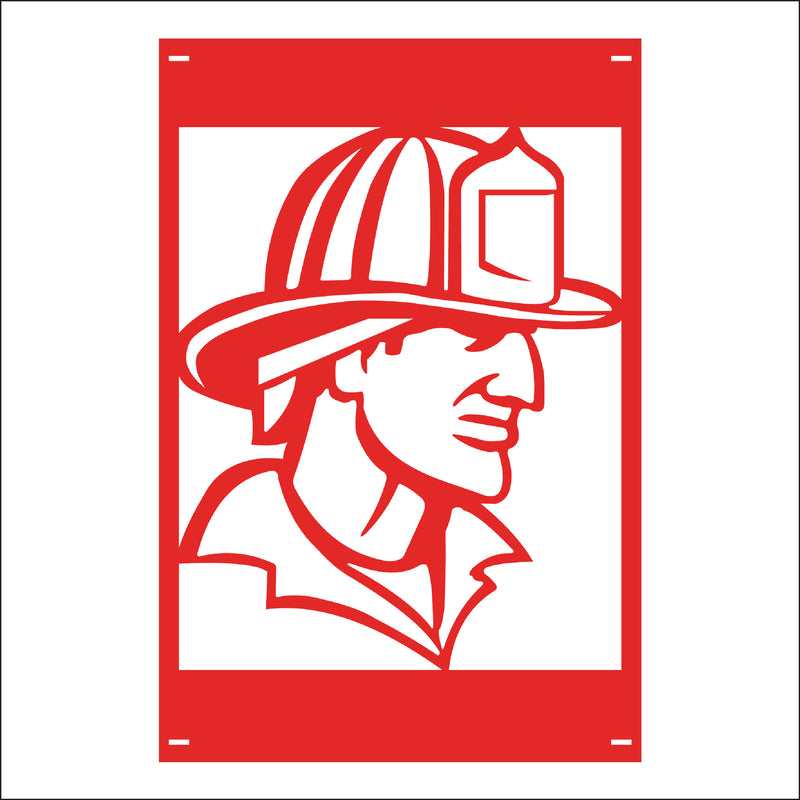 Load image into Gallery viewer, M117 Firefighter - Metal Pole Banner