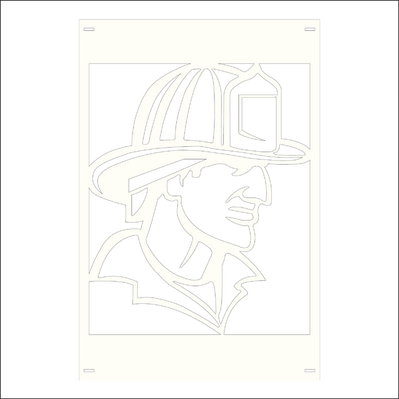 Load image into Gallery viewer, M117 Firefighter - Metal Pole Banner