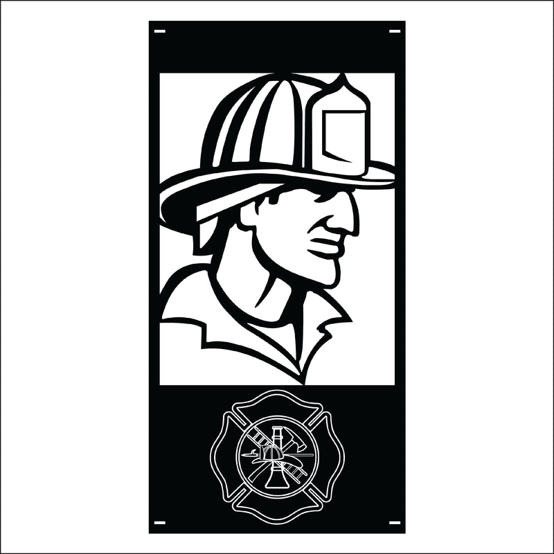 Load image into Gallery viewer, M117 Firefighter - Metal Pole Banner
