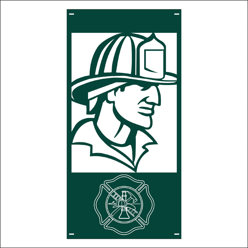 Load image into Gallery viewer, M117 Firefighter - Metal Pole Banner