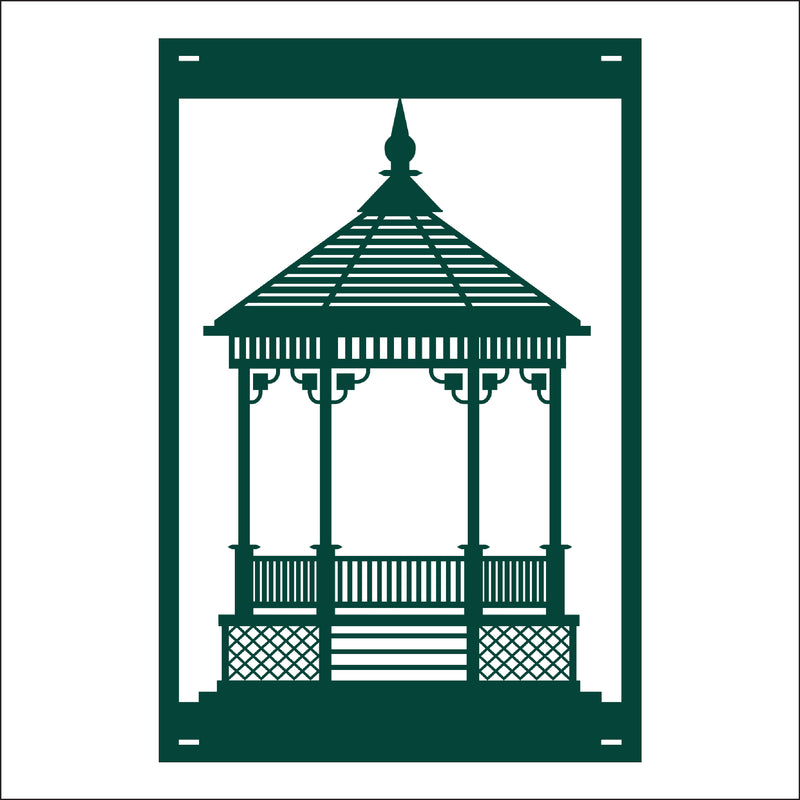 Load image into Gallery viewer, M121 Gazebo - Metal Pole Banner