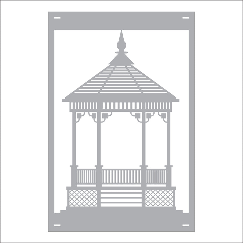 Load image into Gallery viewer, M121 Gazebo - Metal Pole Banner