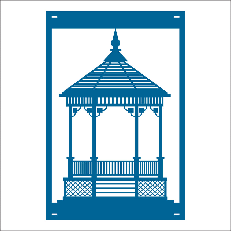 Load image into Gallery viewer, M121 Gazebo - Metal Pole Banner