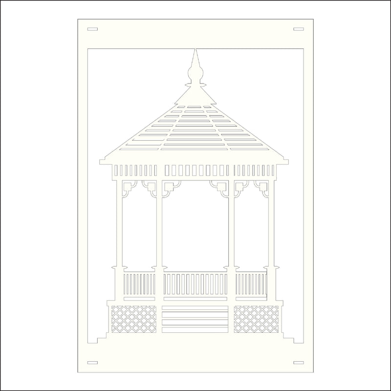 Load image into Gallery viewer, M121 Gazebo - Metal Pole Banner