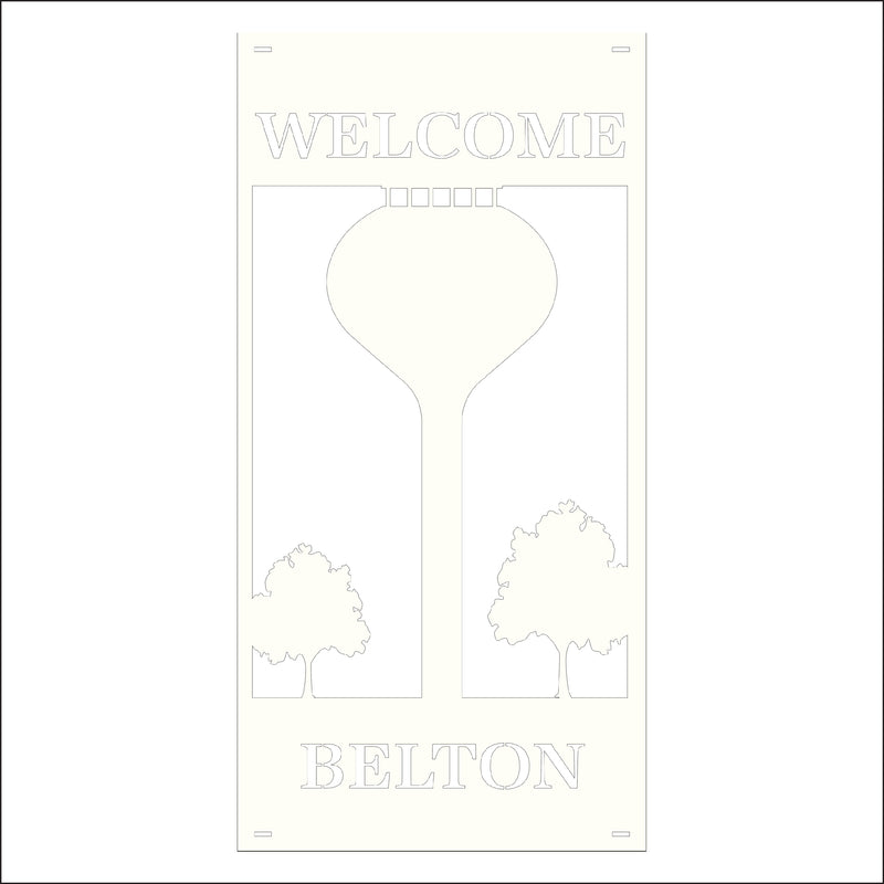 Load image into Gallery viewer, M122 Watertower - Metal Pole Banner