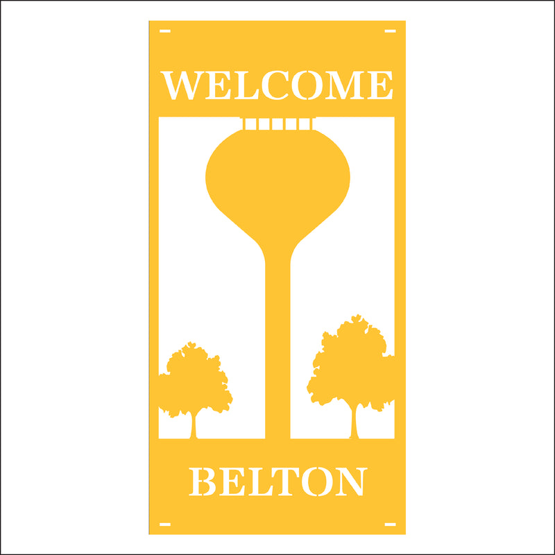 Load image into Gallery viewer, M122 Watertower - Metal Pole Banner