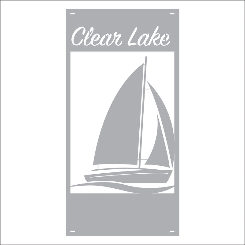 Load image into Gallery viewer, M125 Sailboat - Metal Pole Banner