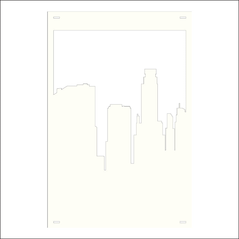 Load image into Gallery viewer, M126 City Skyline - Metal Pole Banner