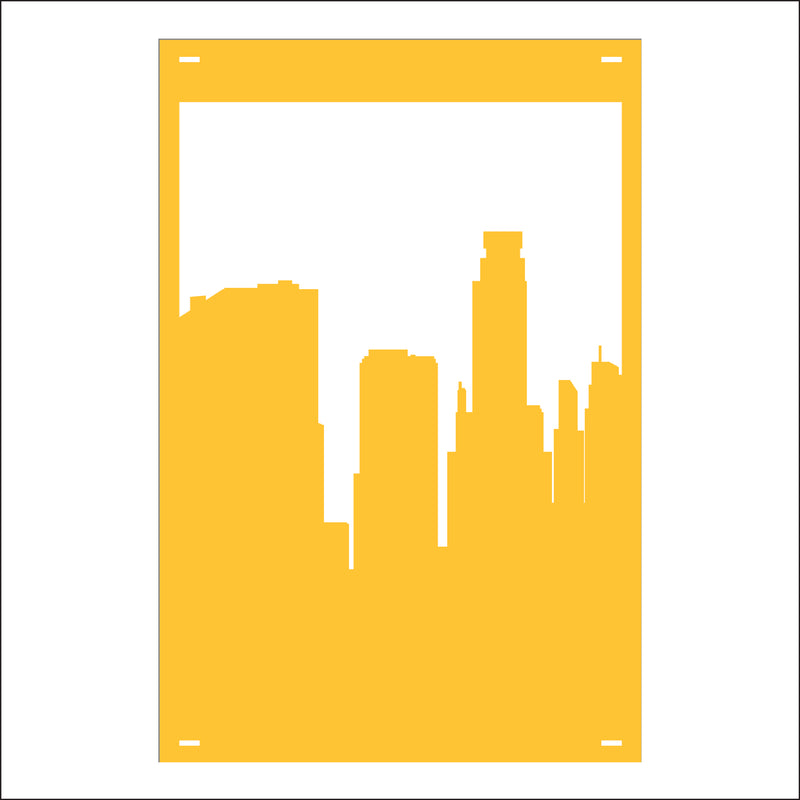 Load image into Gallery viewer, M126 City Skyline - Metal Pole Banner