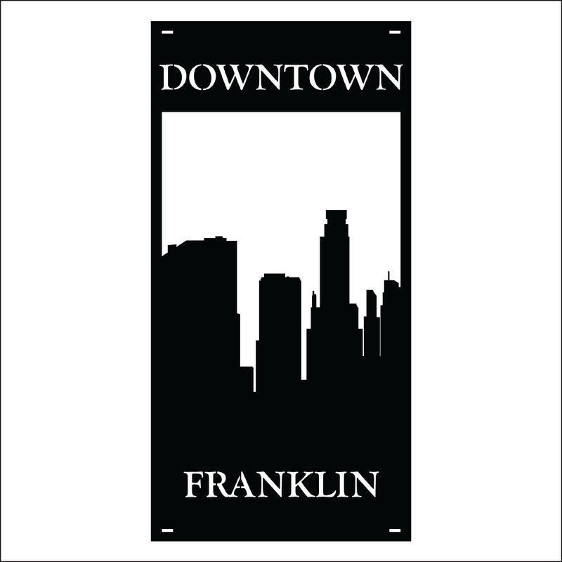 Load image into Gallery viewer, M126 City Skyline - Metal Pole Banner