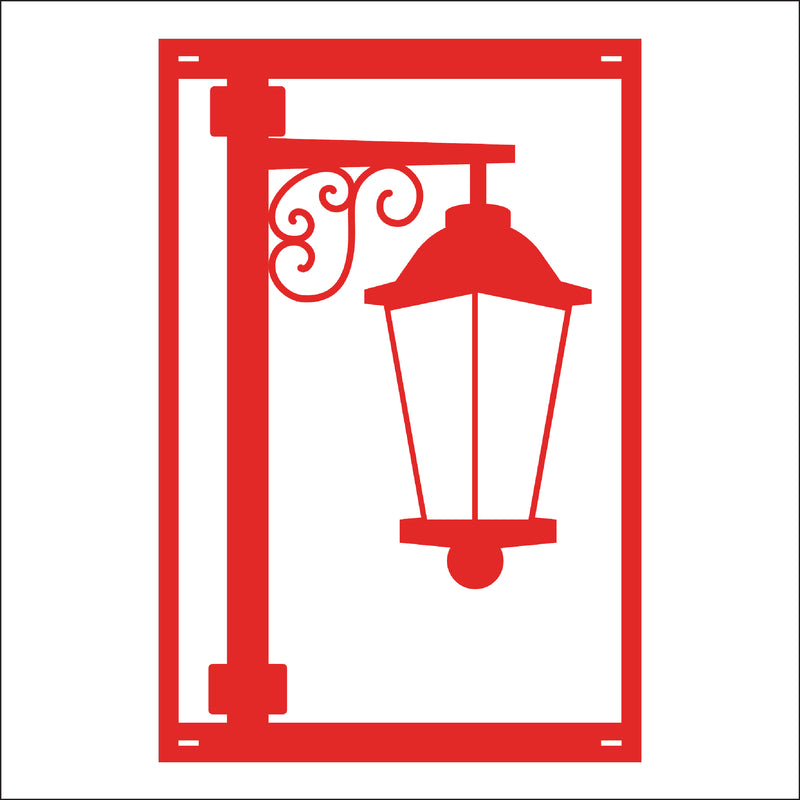 Load image into Gallery viewer, M128 Lamp - Metal Pole Banner