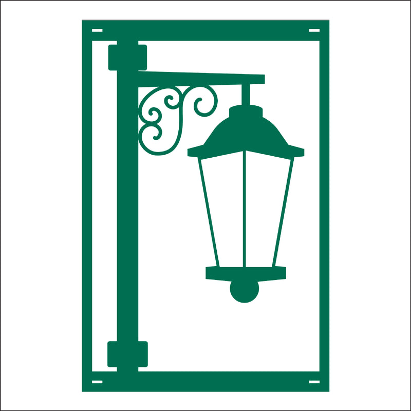 Load image into Gallery viewer, M128 Lamp - Metal Pole Banner
