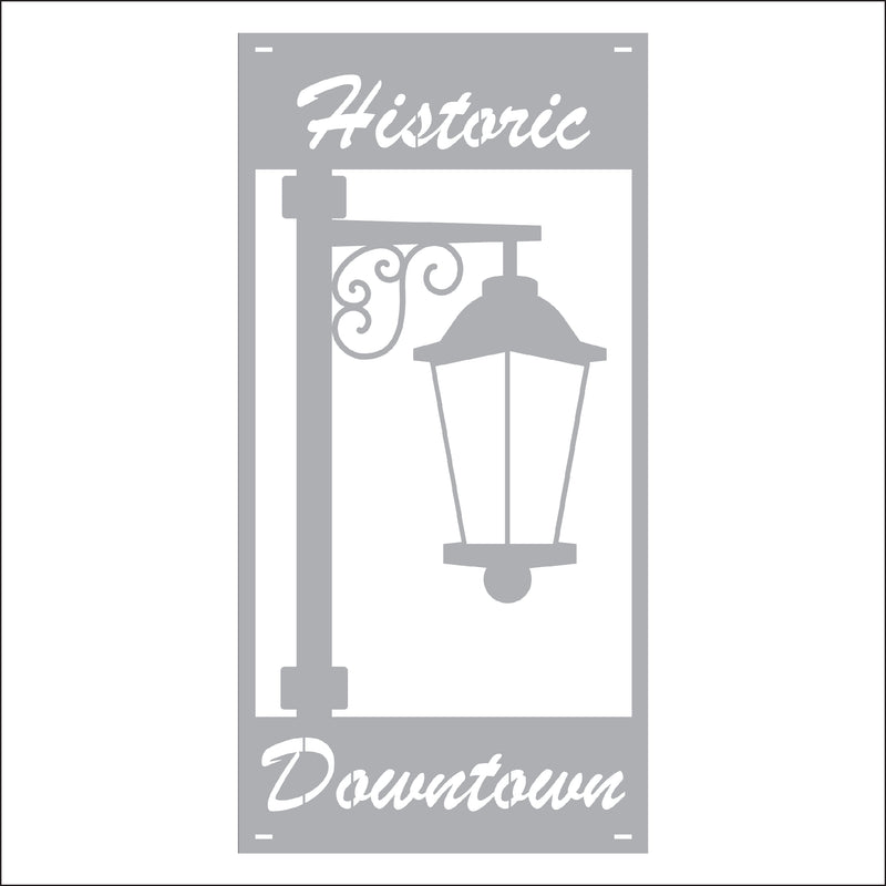 Load image into Gallery viewer, M128 Lamp - Metal Pole Banner