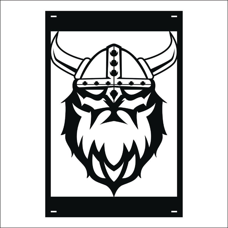 Load image into Gallery viewer, M132 Mascot Vikings - Metal Pole Banner