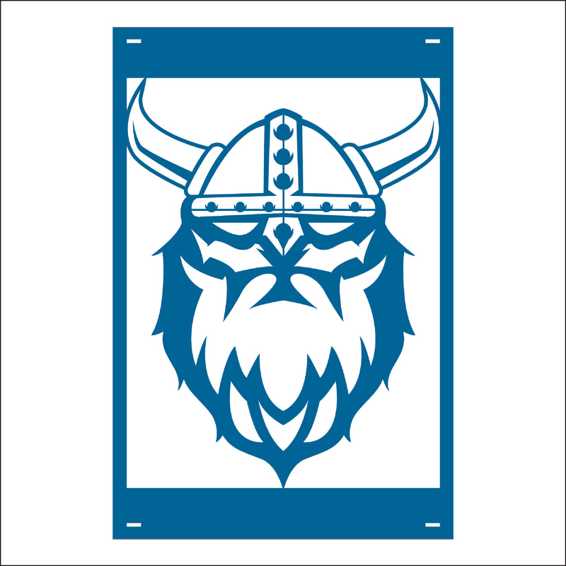 Load image into Gallery viewer, M132 Mascot Vikings - Metal Pole Banner