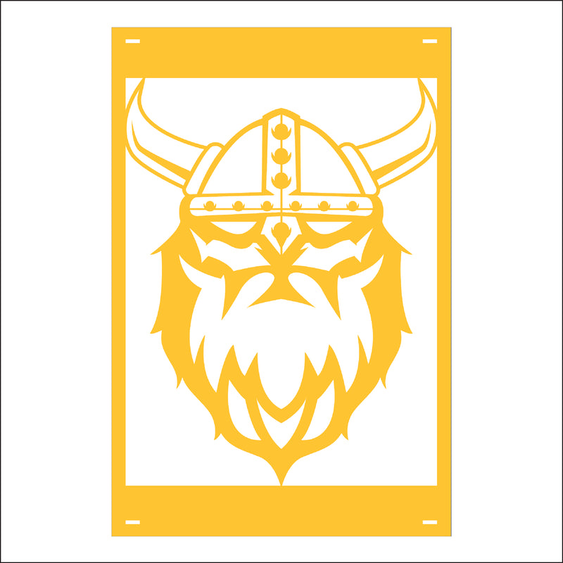 Load image into Gallery viewer, M132 Mascot Vikings - Metal Pole Banner