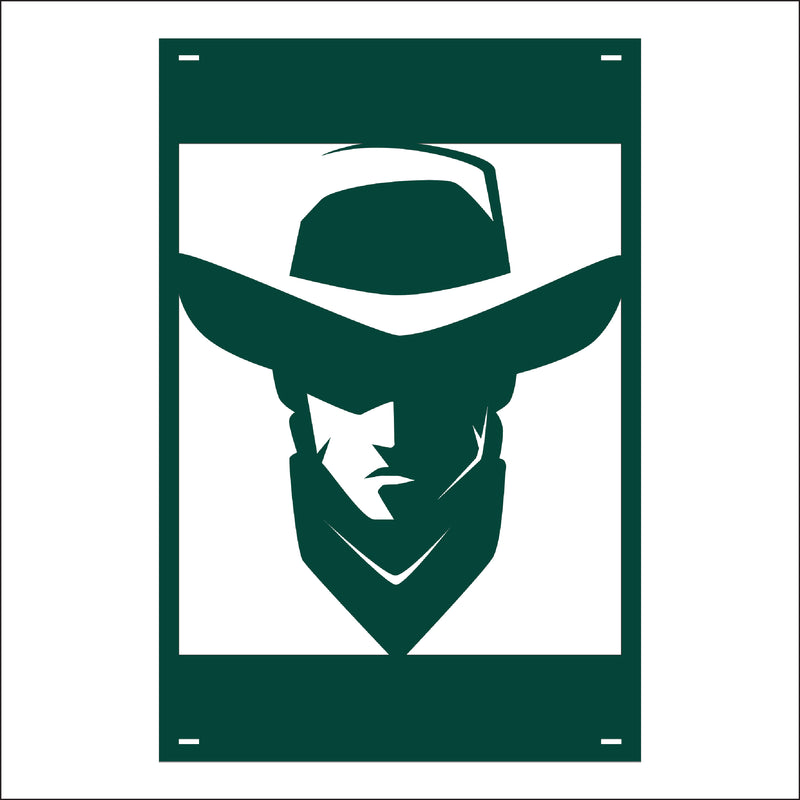 Load image into Gallery viewer, M133 Mascot Cowboys - Metal Pole Banner