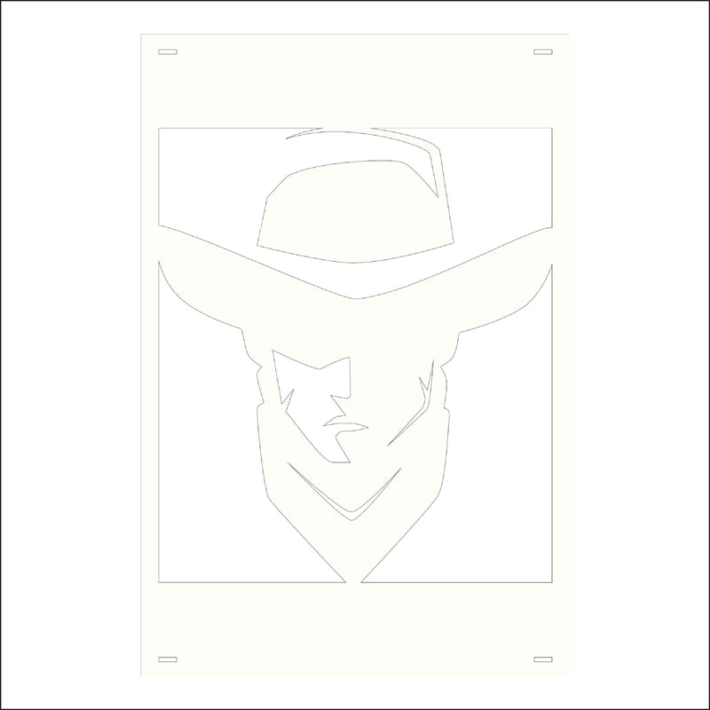 Load image into Gallery viewer, M133 Mascot Cowboys - Metal Pole Banner